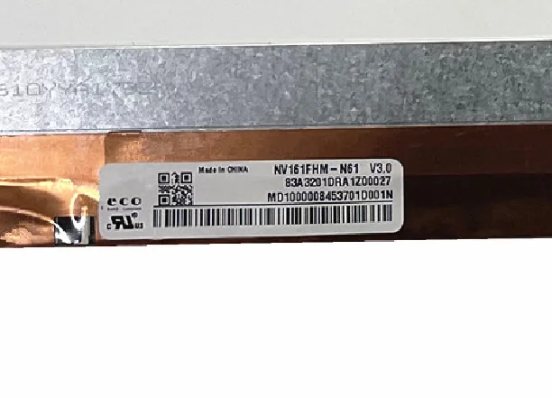 NV161FHM-N61 NV161FHM-N41 N161HCA-EA2 EA3 EAC 16.1'' Laptop LCD Screen Panel Matrix 1920*1080 EDP 30 PINS