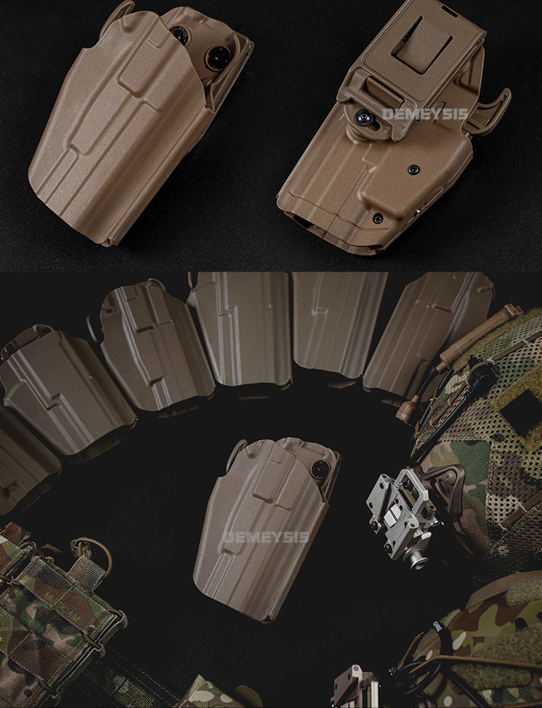 Tactical Gun Holster for G17 20 21 22 37 SIG P226 Hunting Shooting Pistol Waist Holsters Airsoft Combat Gun Case