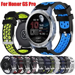 22mm Band For Huawei Honor GS Pro Replacement Band Sport Silicone Watch Wrist Bracelet For Honor GS Pro Watch Strap Accessories