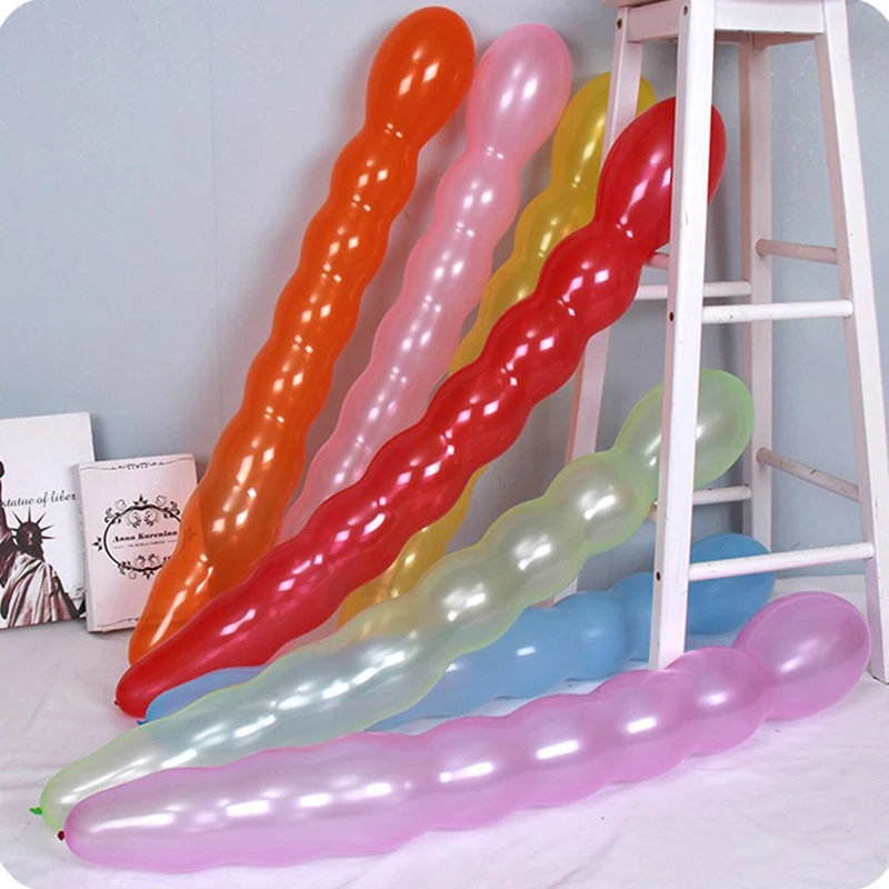 Long Balloons for Boys and Girls, Latex Balloons, Cartoon Balloon, Birthday Party Decoration, Kids Toys, DIY Balloon Anniversary