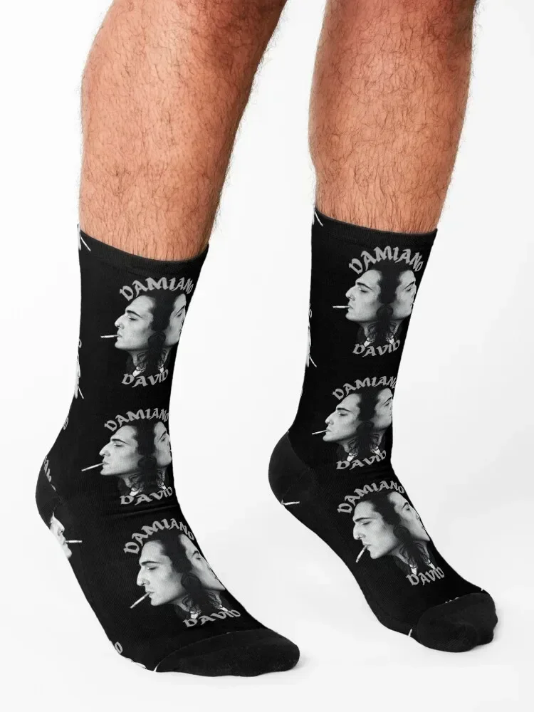 Damiano David Socks christmass gift Stockings compression sheer designer Socks Ladies Men's