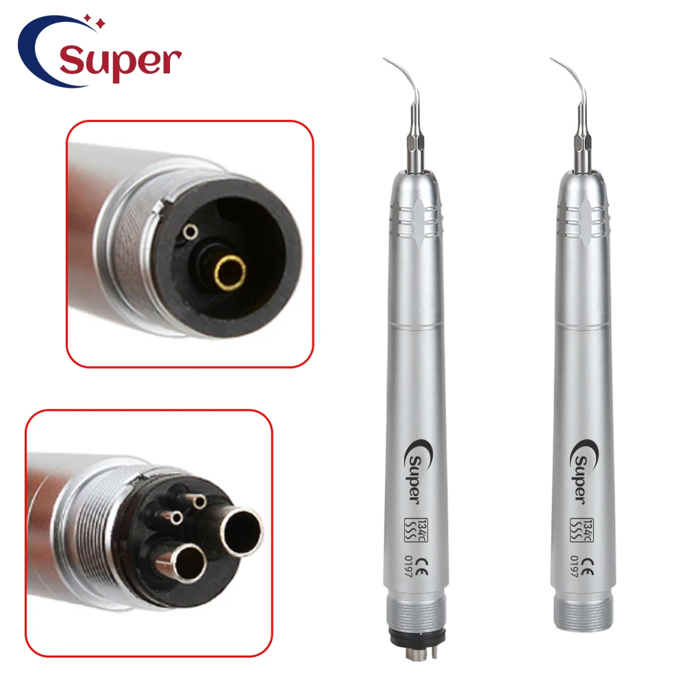 Dental AS2000 Air Scaler Handpiece Sonic Perio Scaling Removing dental calculus With 3 Tips 2 Hole/ 4 Hole dentist tools