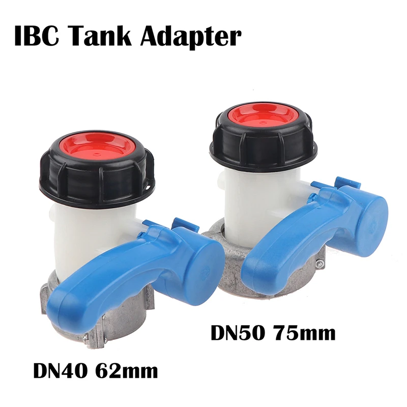 

1pcs IBC Tank 1000L DN50 75Mm Liter 62Mm To Export Male 2 Inch Butterfly Valve Switch