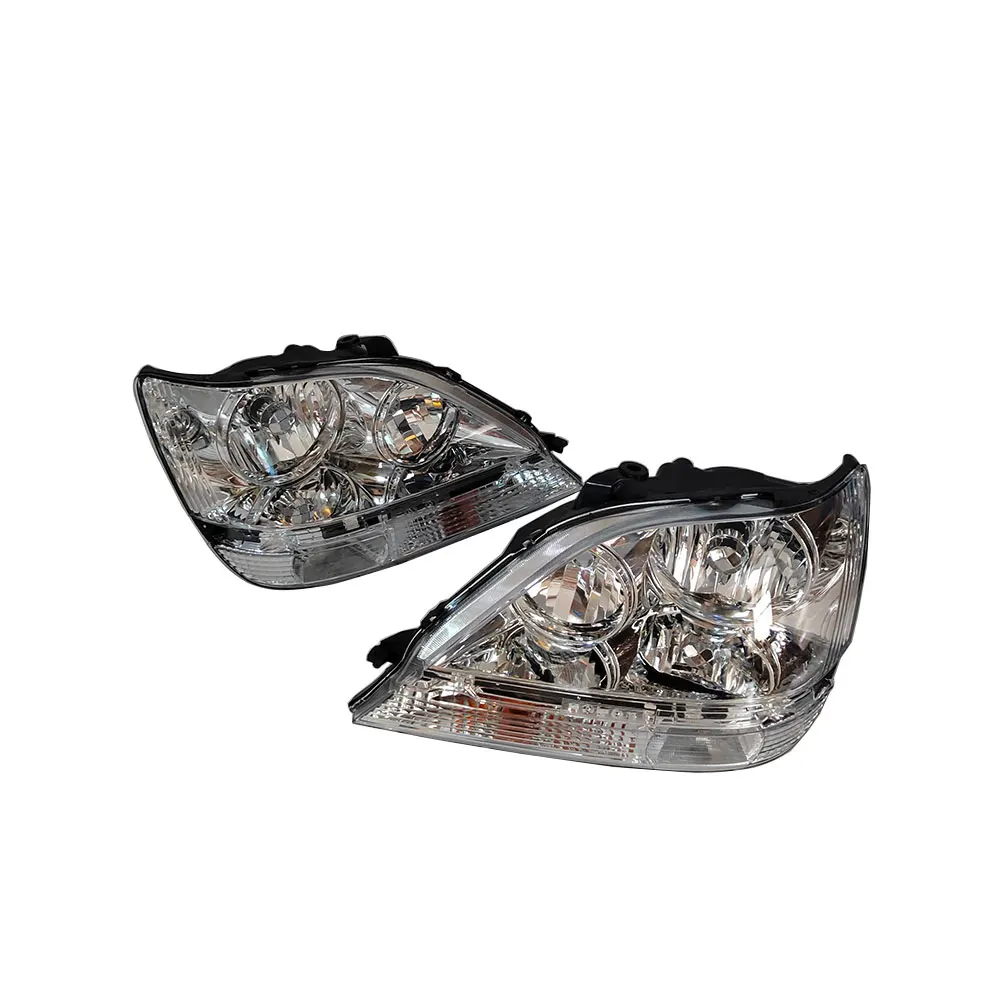 A Pair Car Headlight For Lexus Rx300 Harrier Acu10 Automobile 1998 1997 to 2003 Headlamp