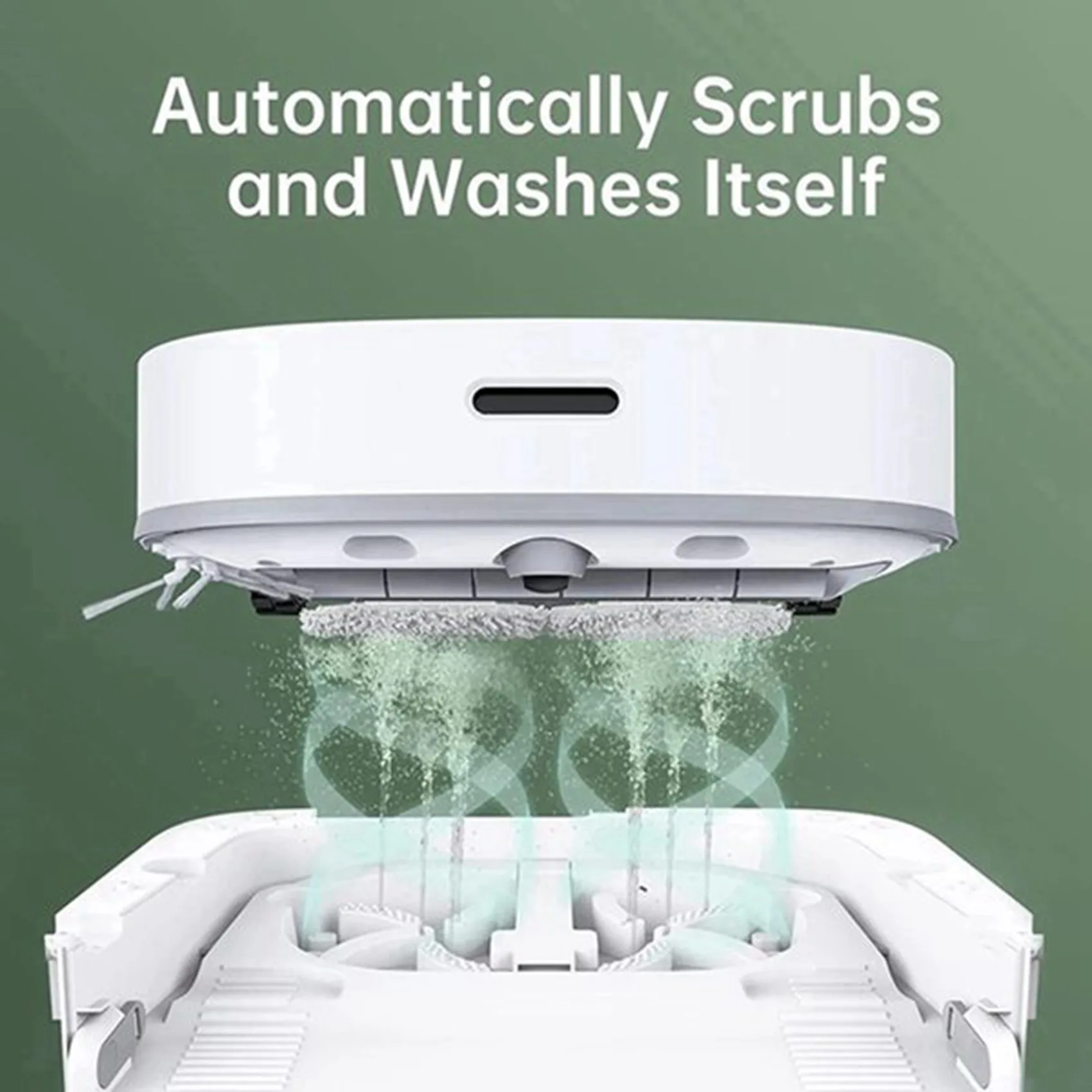 AB43-Mop ผ้าสําหรับ Dreame Bot W10/W10 Pro Sweeping Robot เครื่องดูดฝุ่นเปลี่ยน Mop Pad อะไหล่