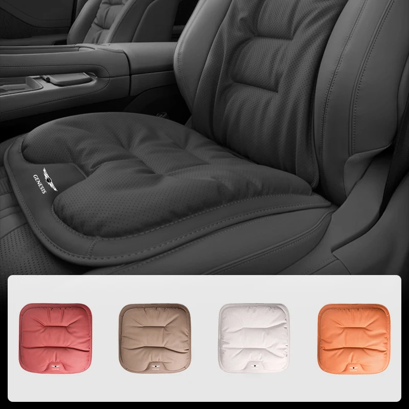 Car Seat Anti-slip Mats Velvet Memory Foam Rebound Cushion For Genesis GV70 GV80 EV BH G80 GV90 2019 2020 2021 2022 2023 G70 G90