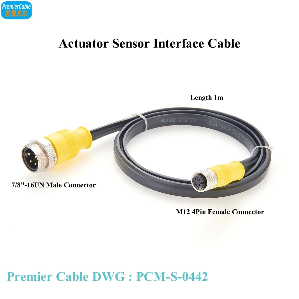 ASI Field BUS Actuator Sensor Interface Cable 7/8