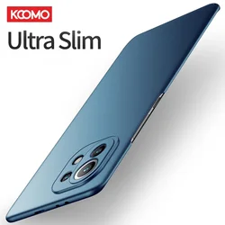 Per Xiaomi Mi 11 Lite 5G NE custodia antiurto custodia rigida in plastica Ultra sottile smerigliata per Xiaomi Mi 12 12X 11T 12T Pro Lite cover