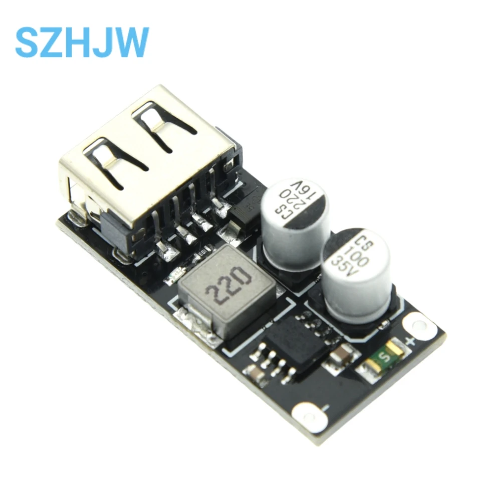 Fast Charge Step-down Module 12V24V To QC3.0 Fast Charge Dual USB Charging Board Supports Apple Huawei FCP