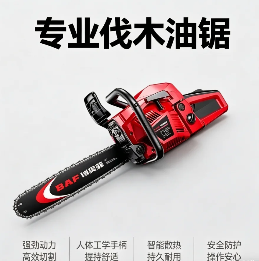 Portable chainsaw chain saw for cutting trees oil sawChain: 2 pieces LYH