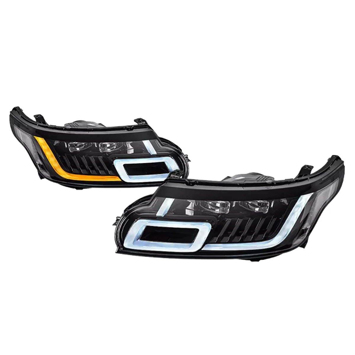 New 6000K Car Headlights for Sport 2013-2016 LED Lamps Daytime Running Lights Dynamic Turn Signals Car Accessories
