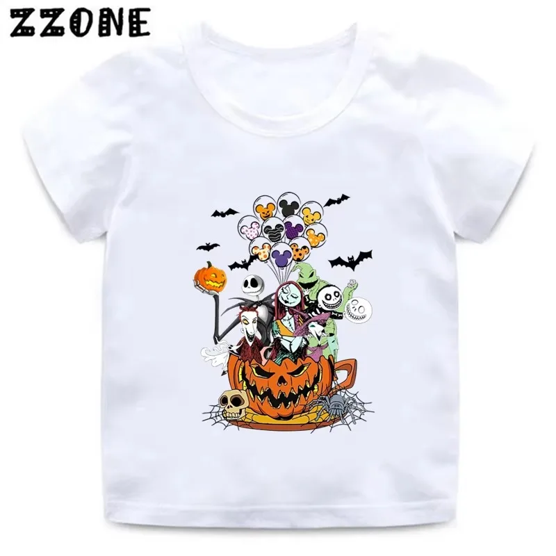 �The Nightmare Before Christmas“ – Jack Skellington – Halloween-Motiv – Kinder-T-Shirts, lustige Mädchenkleidung, Jungen-T-Shirts, Baby-Oberteile, ooo5901. – Detail 8