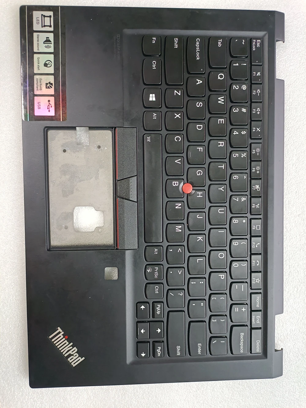 

Б/у оригинальный C-чехол для ноутбука Lenovo ThinkPad X13 Yoga Gen 1, с клавиатурой, США, английский, без мировой войны, FRU: 5M10Y85838 5M10Y85839