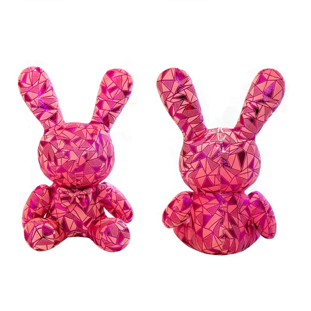 Pasgeboren baby pluche knuffels cartoon konijn/beer vroeg educatief speelgoed