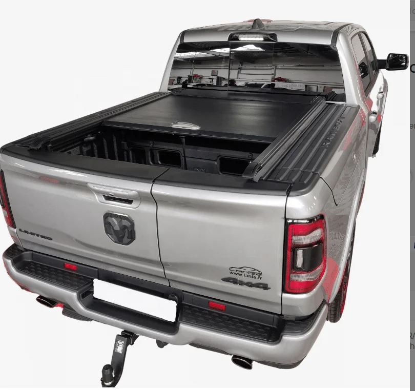 

High Quality Pickup Truck Retractable Roller Lid Bed Cover Aluminum Hilux Vigo Tonneau Cover for dodge Ram 1500 2015 Bed Cover