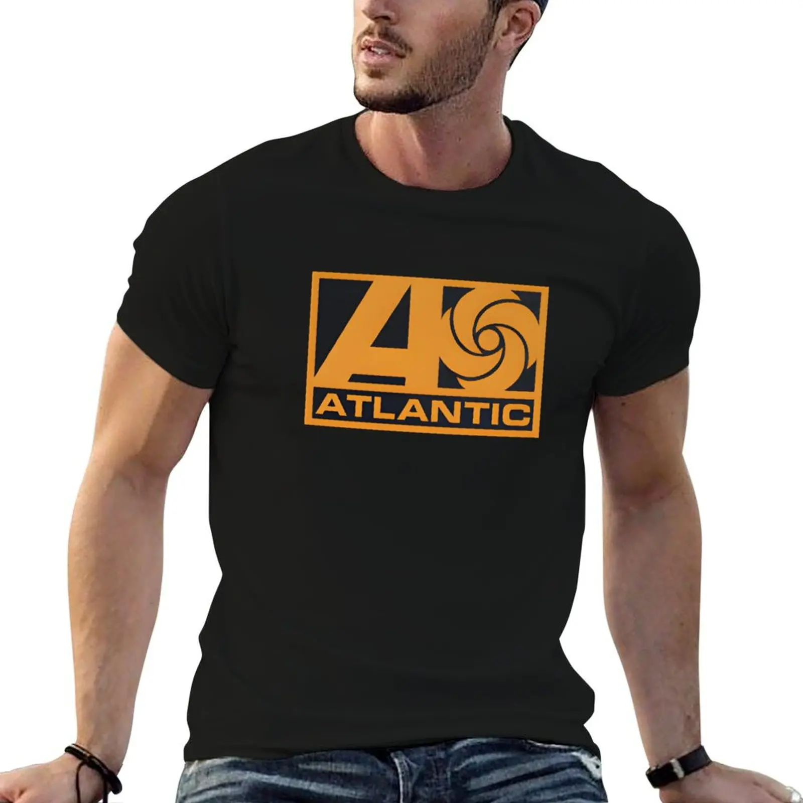 Atlantic Records T-Shirt essential t shirt anime vintage clothes men workout shirt