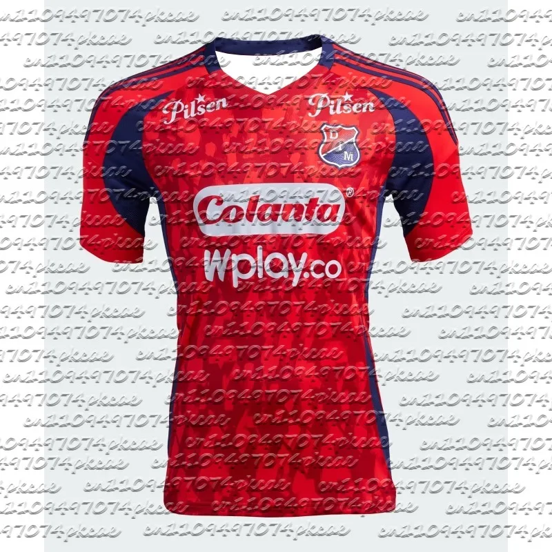 Camiseta de Fútbol de la Temporada Pre-Preparación 2026 del Medellín para Hombre, Adulto, de Secado Rápido y Transpirable, para Aficionados al Fútbol