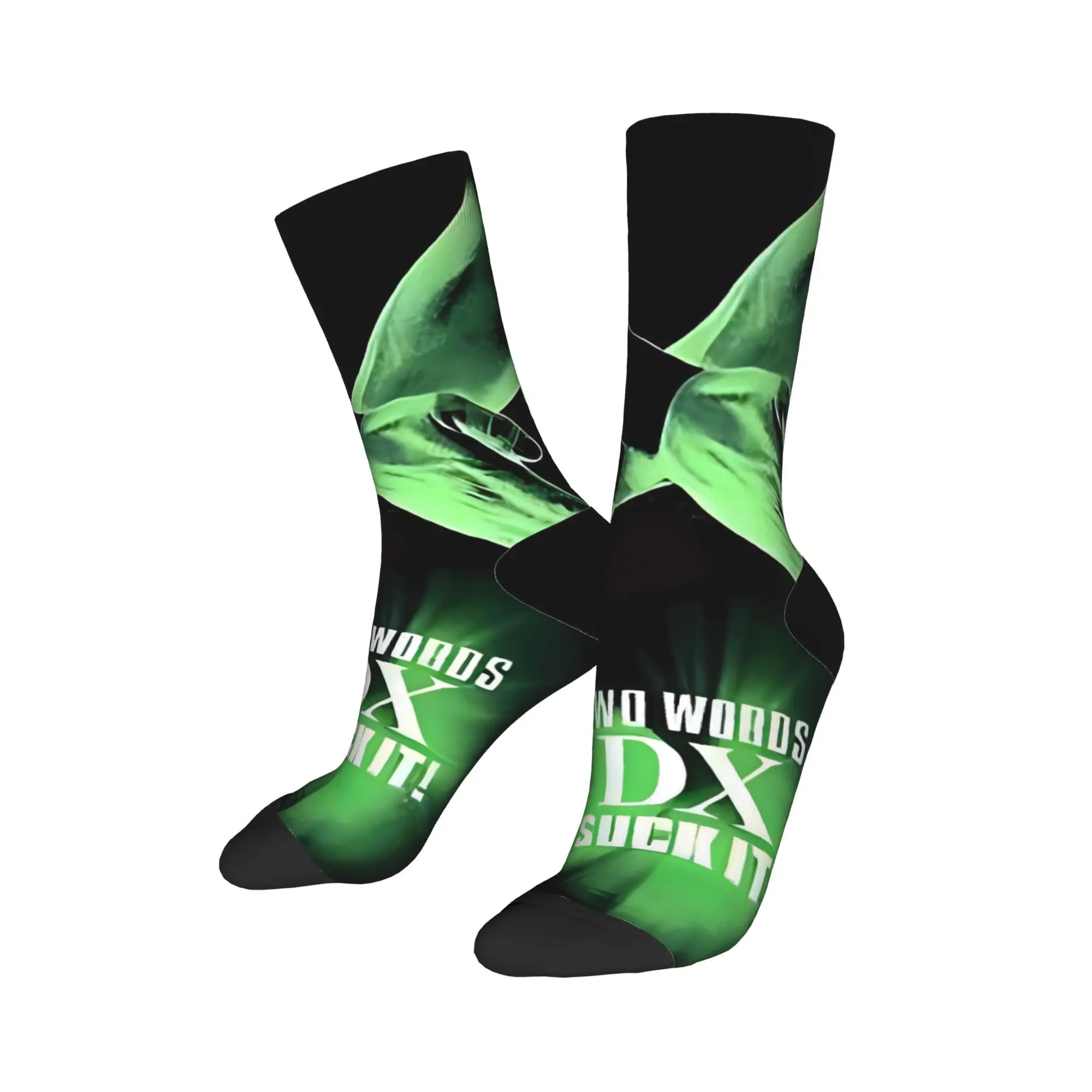 Calzini per coppia D-Generation X Calze da wrestling Calzini invernali retrò medi morbidi Calzini antiscivolo per sport all'aria aperta con grafica