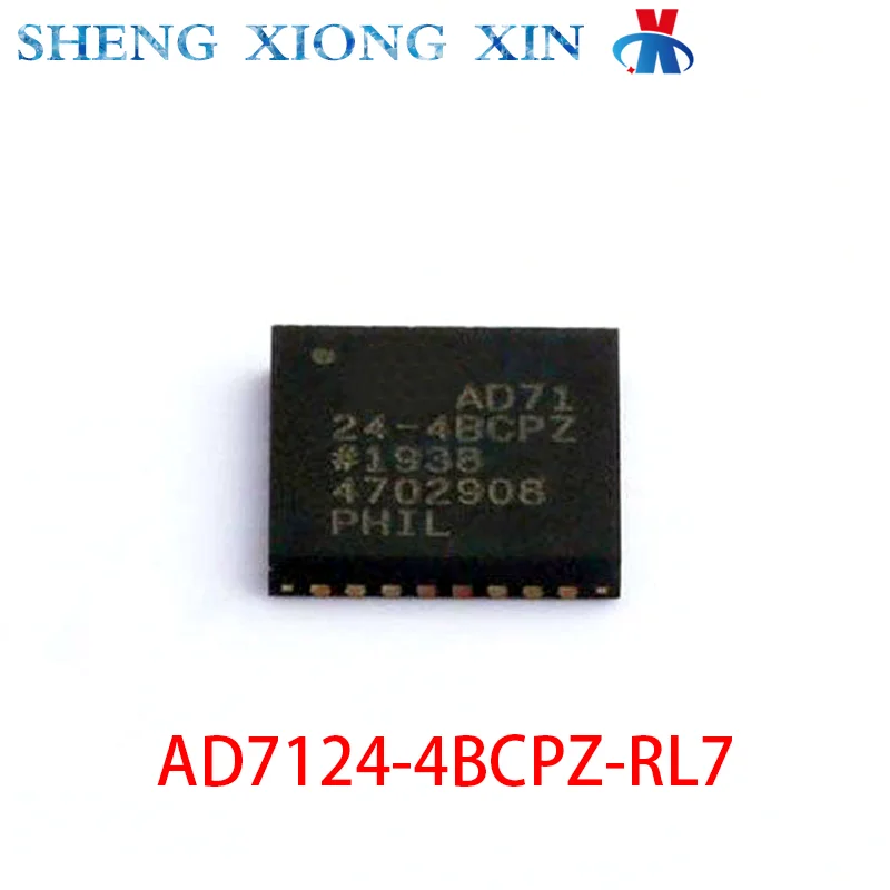 

1pcs New 100% AD7124-4BCPZ-RL7 LFCSP-32 Analog-To-Digital Converter Chip ADC AD71 24-4BCPZ Integrated Circuit