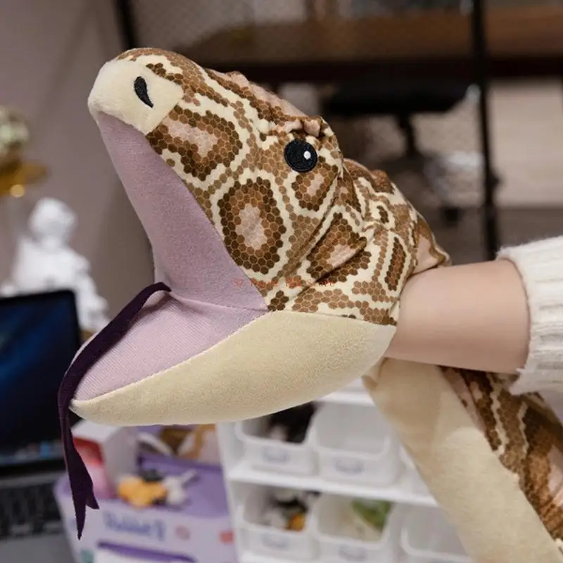 

96GC Cartoon Animal Snake Large Size Plush Toy Huge Snake Fun Stuffed Animals