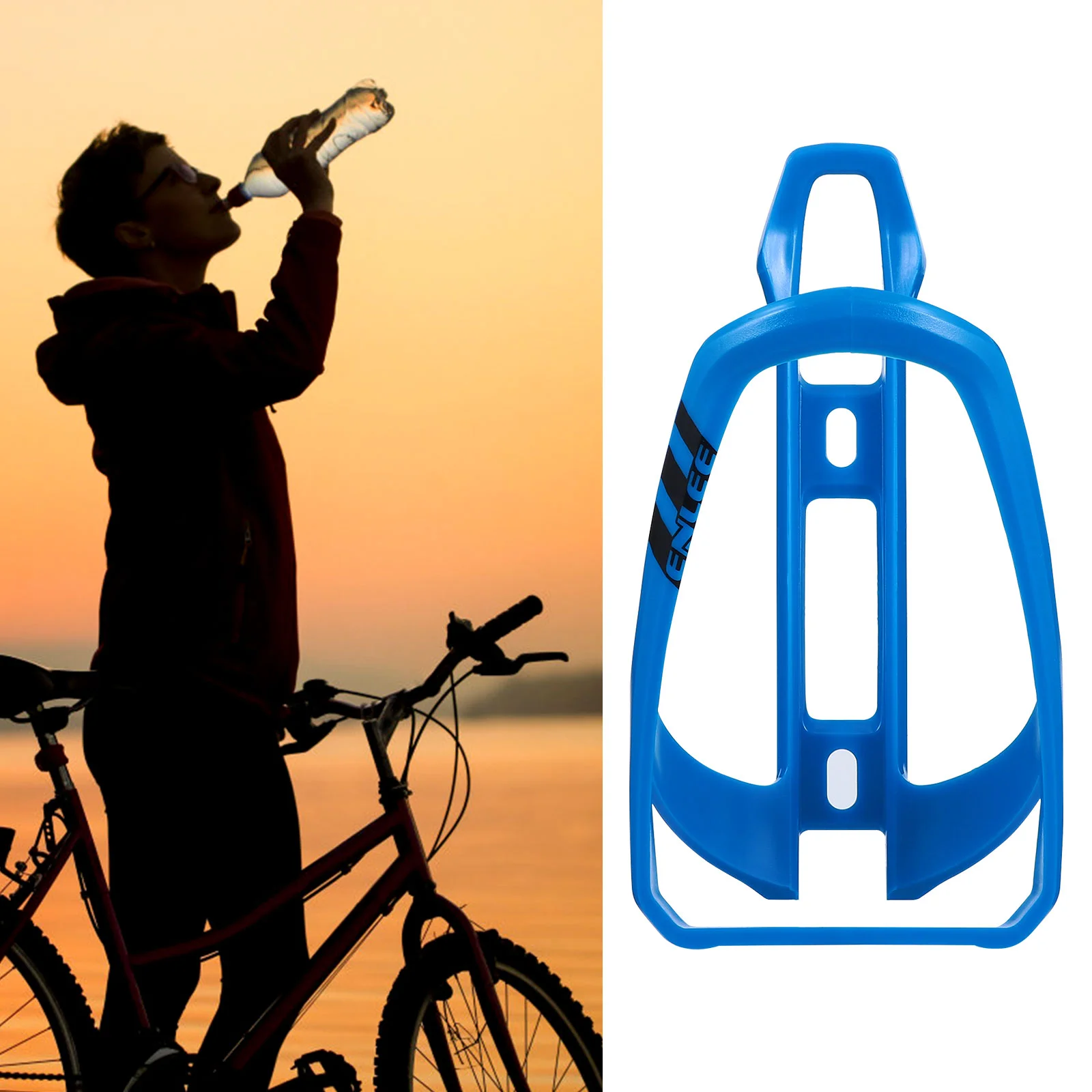 Bicycle Bottle Cage Simple Water Cup Holder Satnd Plastic Bottles Stroller Wagon Stand Bike Accessories Kettle Frame