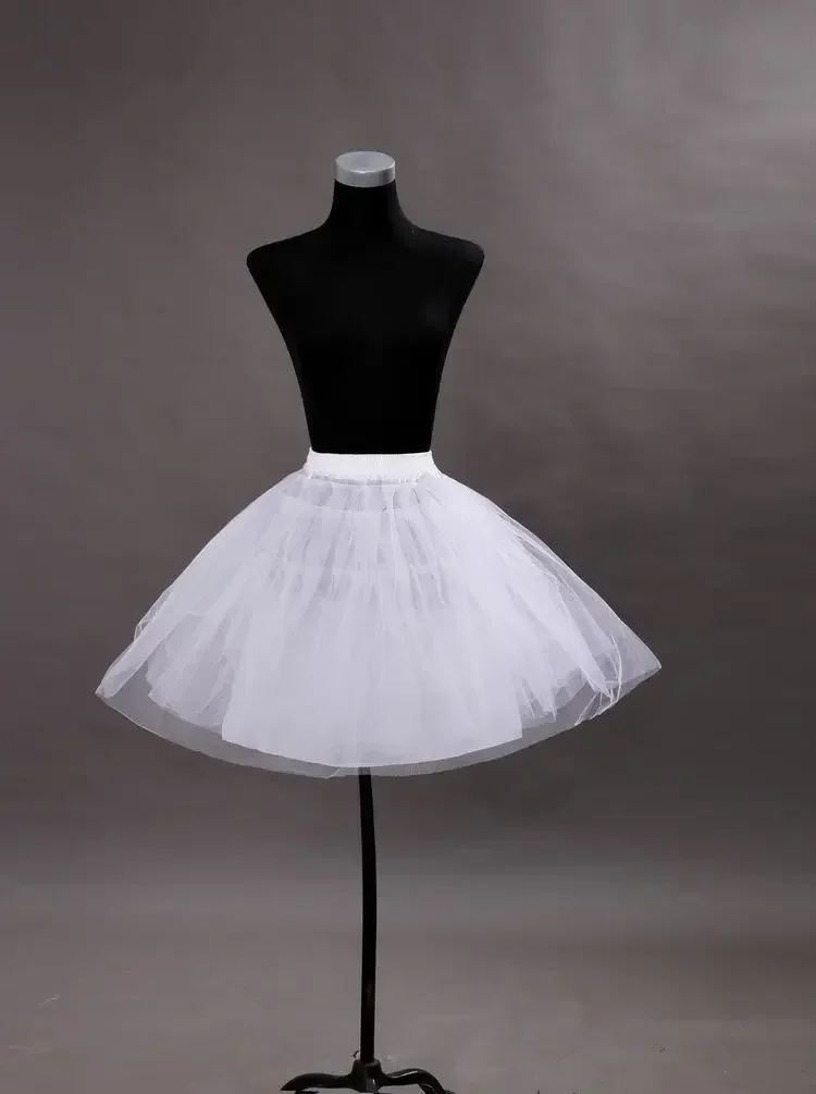 

Flower Girls Hoopless Petticoat Slip Elastic Kids Crinoline Underskirt
