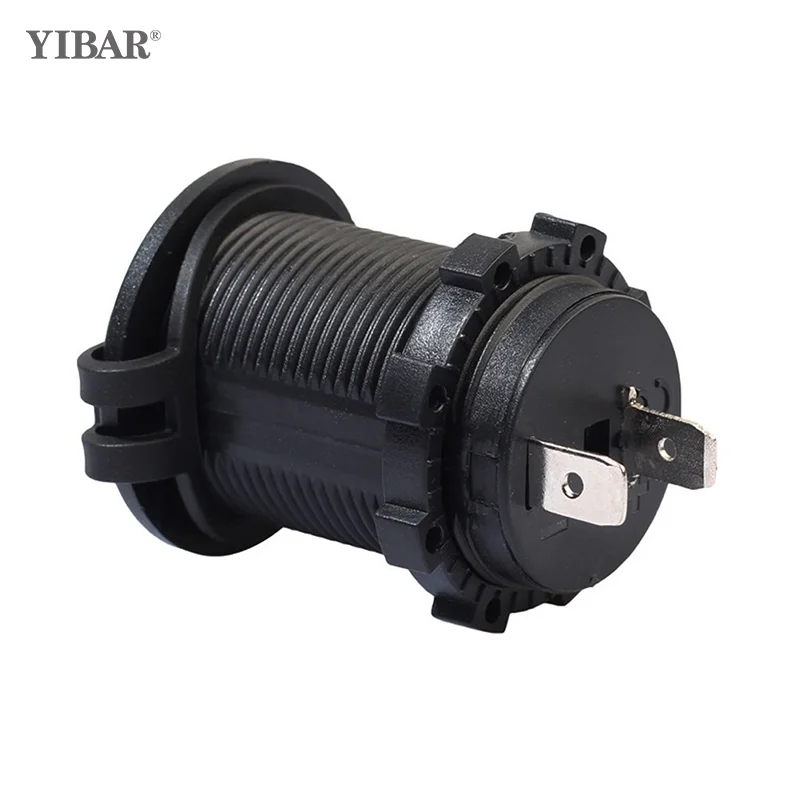 1 pcs Cigarette Lighter Socket 12V Waterproof Car Boat Motorcycle Cigarette Lighter Sockets Power Plug Outlet