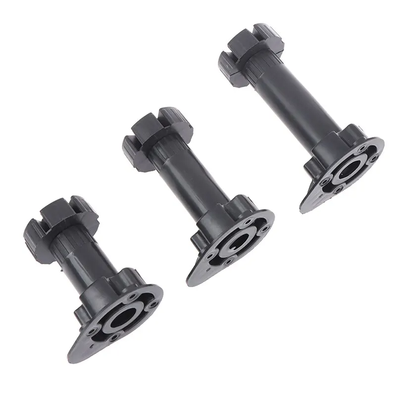 Pies de gabinete ajustables en altura, pies de gabinete de cocina, muebles, pies de sofá, patas de gabinete de plástico, pies de gabinete ajustables gruesos