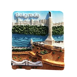 Serbia Travelling Fridge Stickers Belgrade Tourism Souvenirs Fridge Magnets Wedding Gifts Home Decor Magnetic Stickers