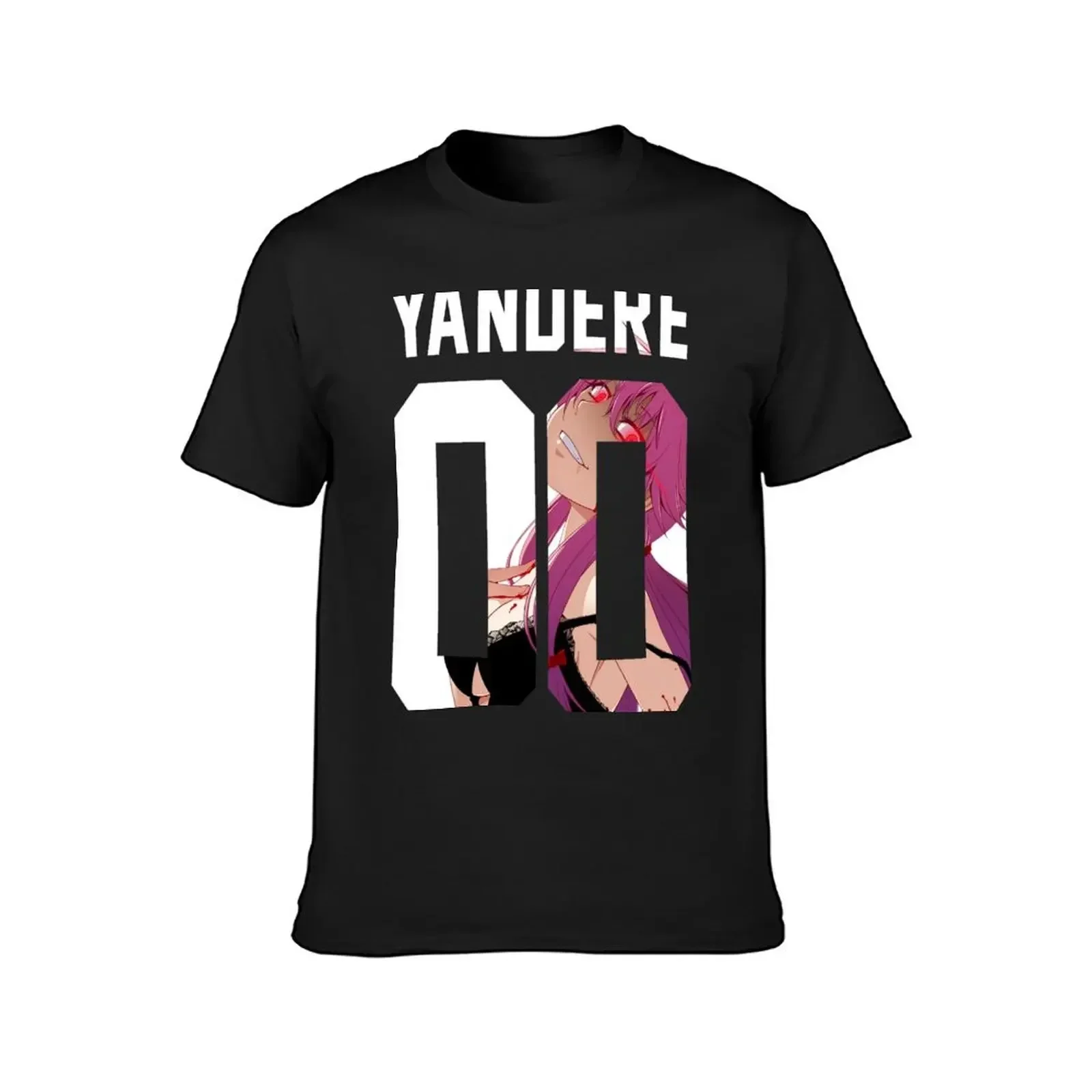 Yandere Jersey T-Shirt summer clothes customs design your own tshirts for men