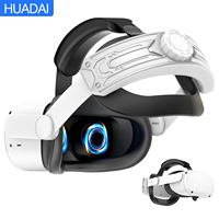 Head Strap for Meta Quest 2 VR Headset Elite Strap Adjustable Soft Cushion Headstrap for Quest 2 Replacement for Virtual Reality