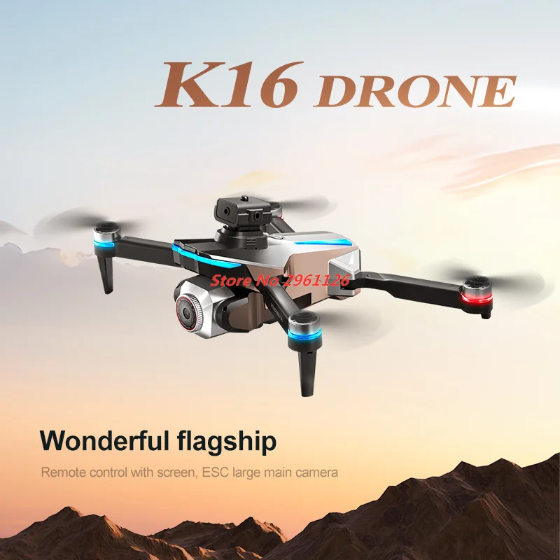 Nouveau Drone contrôlé par écran, caméra HD 8K, moteur de Drone sans balais, évitement d'obstacles, quadrirotor pliable, écran RC, jouet RC