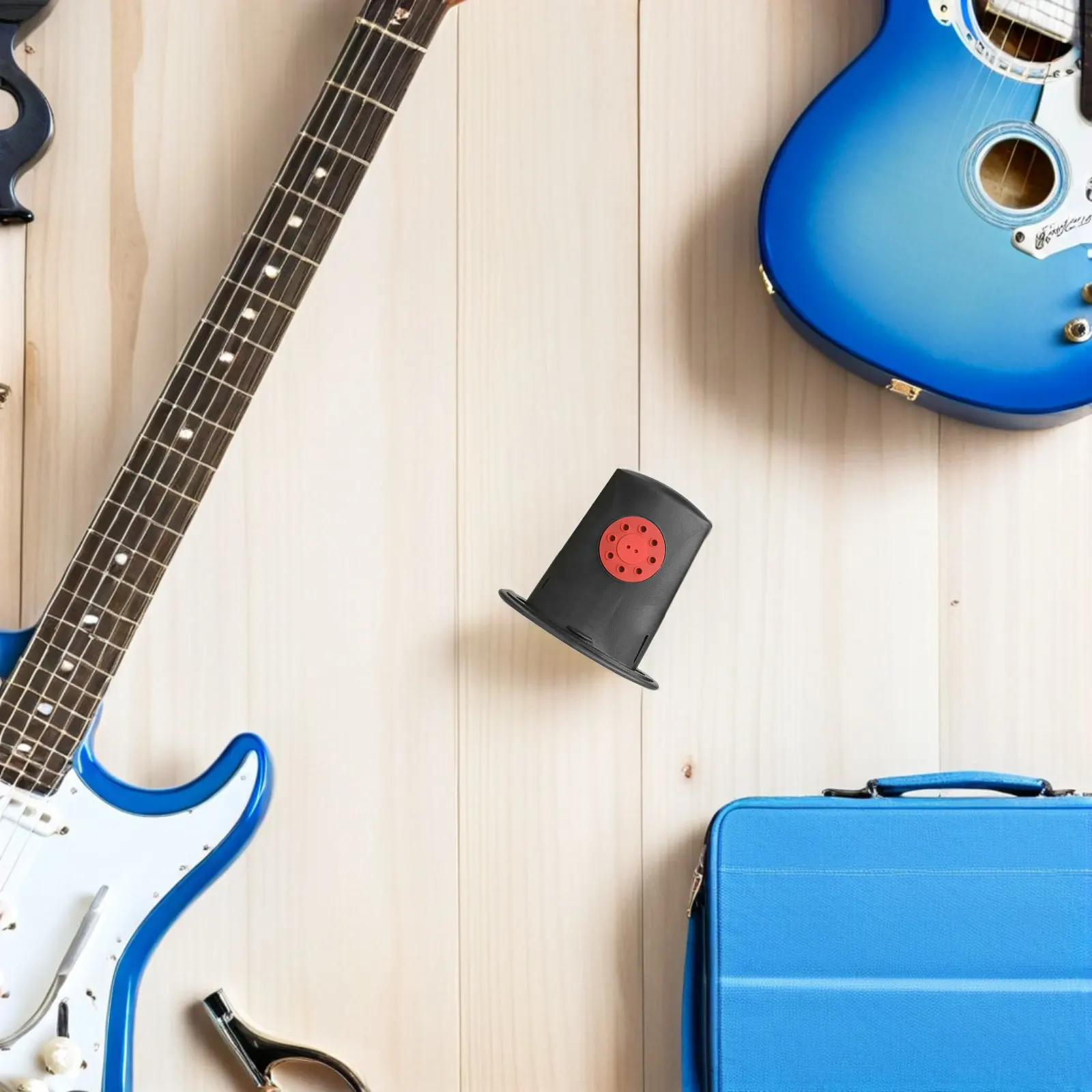 Portable Acoustic Guitar Humidifier Sound Hole Mounted Moisture Regulator Drip Proof Sponge Design No Noise Guitar Care