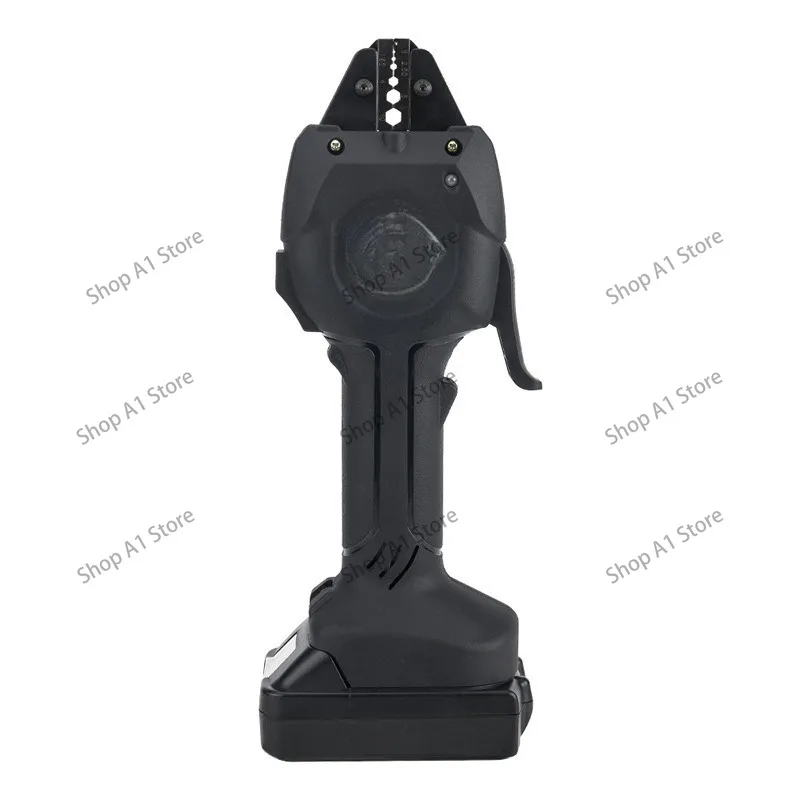 Rechargeable Electric Cold‑Press Crimping Pliers, Crimper Tool for Pre‑insulated Tubular Bare Wire Terminals