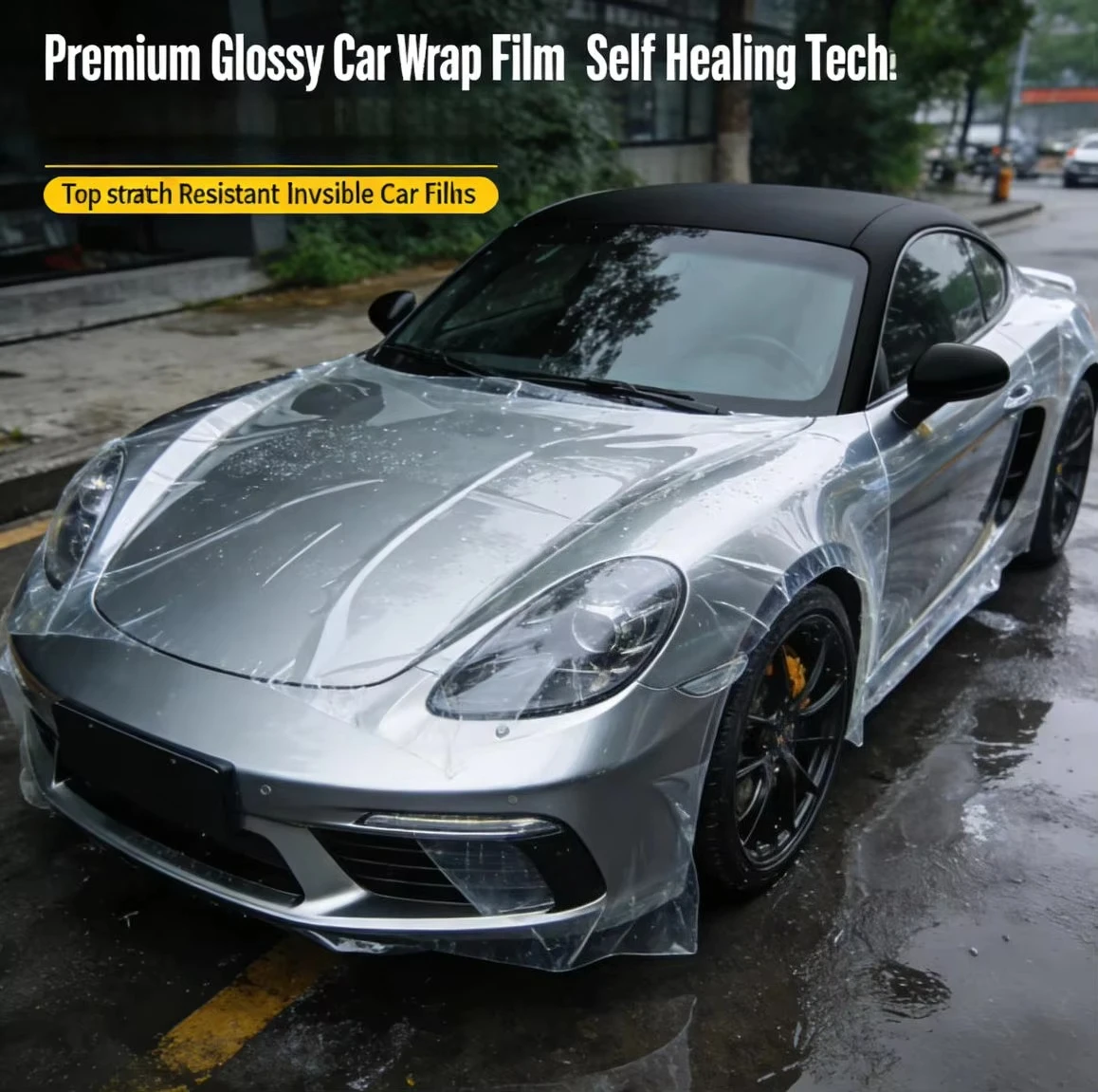 TPU Paint Protection Film Self Healing repel Scratch Not Yellowing Body Car Wrap Film