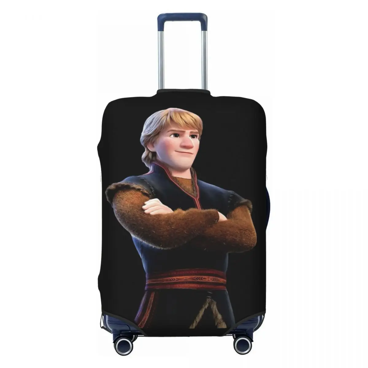 

Защитный чехол для чемодана с принтом принца Ганса из мультфильма «Холодное сердце», модный защитный чехол для дорожного чемодана 18-32 дюйма