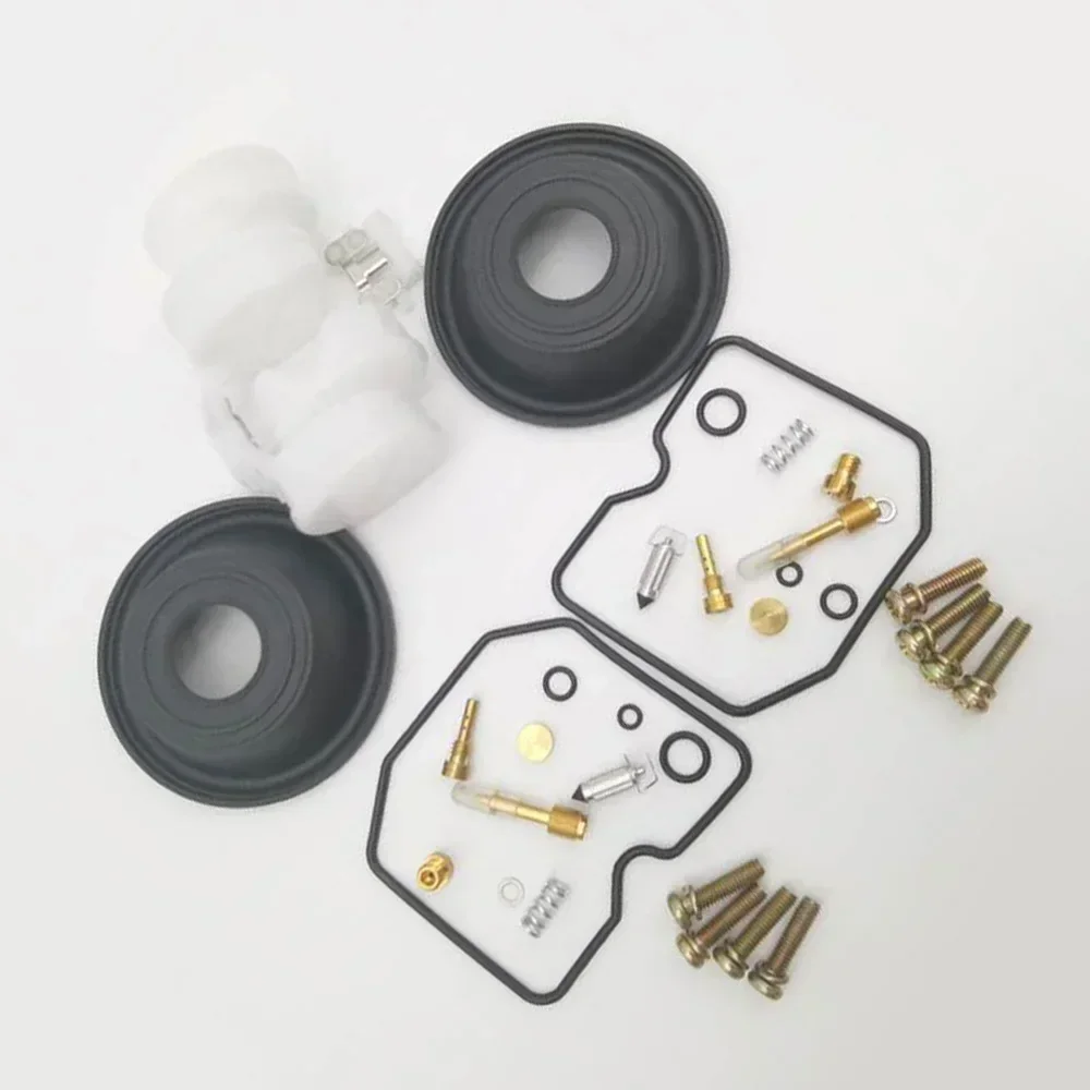 2X For Vulcan 500 EN500 EN 500 Carburetor Repair Kit Plunger Diaphragm Sturdy And Durable Carburetor Repair Kit