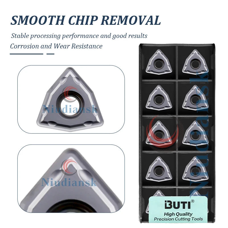 

DESKAR WCMX030208/040208 WCMT050308/06T308/080412-MF LF6018S U Сверлильная вставка Лезвия для токарных станков с ЧПУ WCMX/WCMT Лезвия из нержавеющей стали ﻿