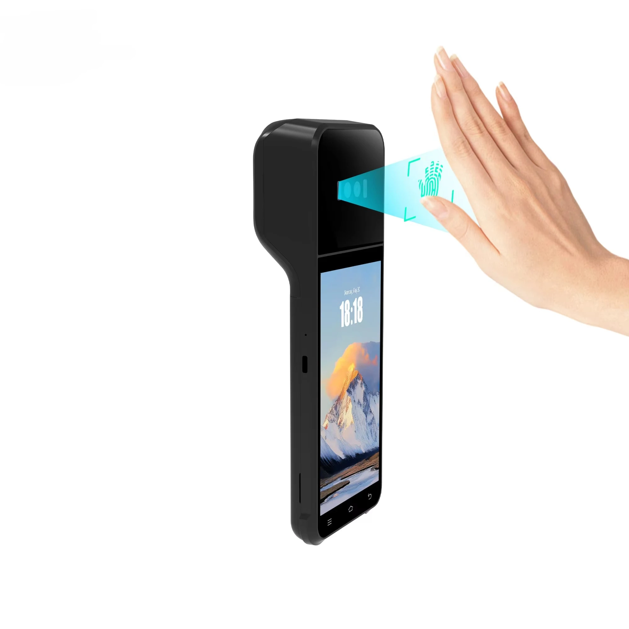 Mobile Vending and Delivery Service Palm Vein Verification and Payment Biometric Palm Scanner