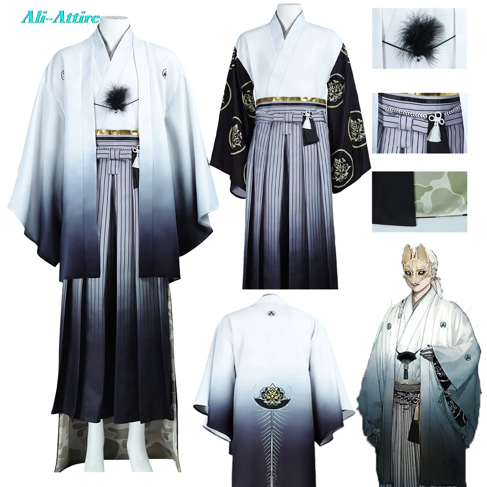 

Game Silent Cosplay Hill Kotoyuki Tsuneki Cloth Men Adult Party Disguise Outfit Suits Roleplay Male Halloween Costume Carnival