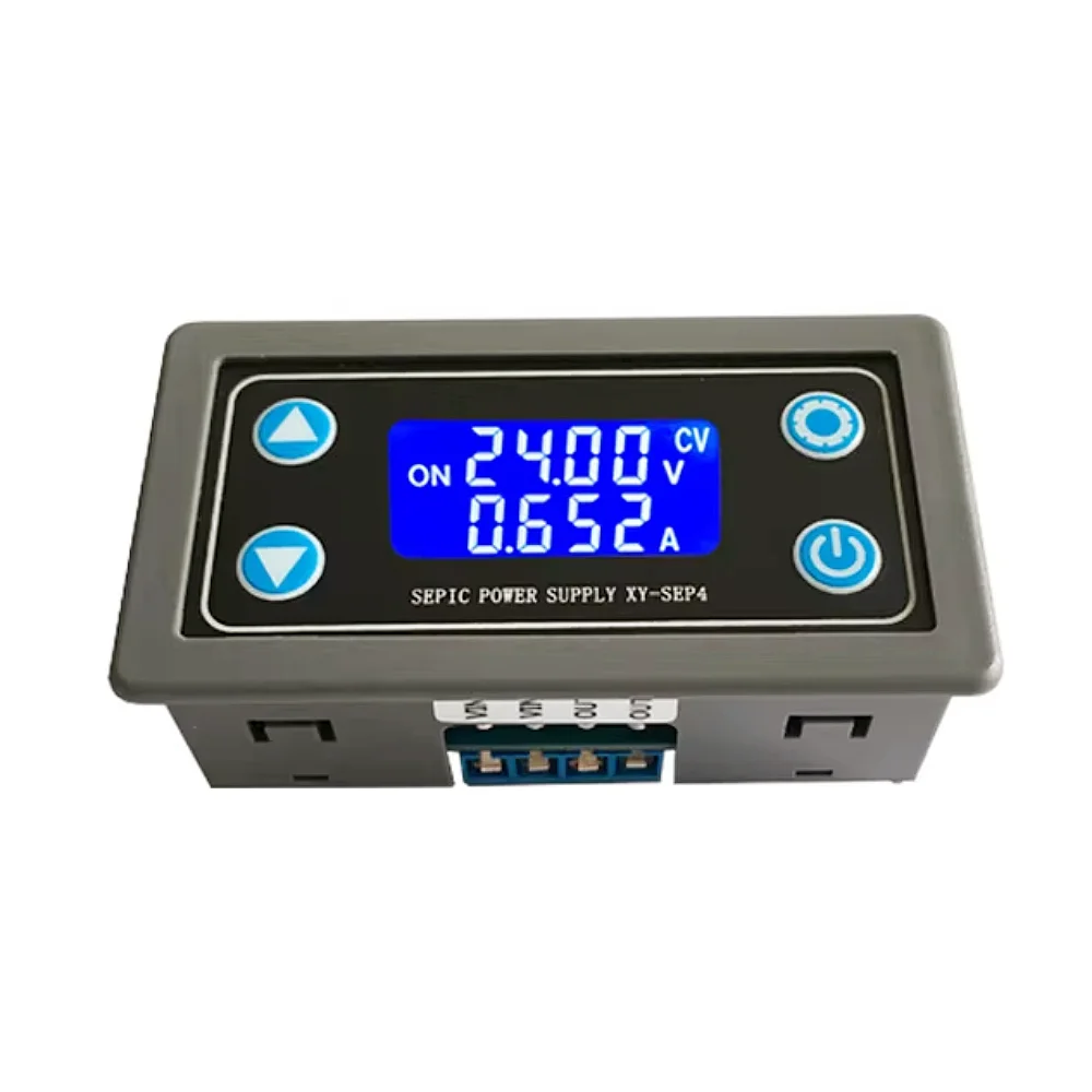 XY-SEP4 DC DC 0.5-30V 4A 35W Conversor Boost/Buck Automático CC CV Regulado Módulo de fonte de alimentação de laboratório ajustável
