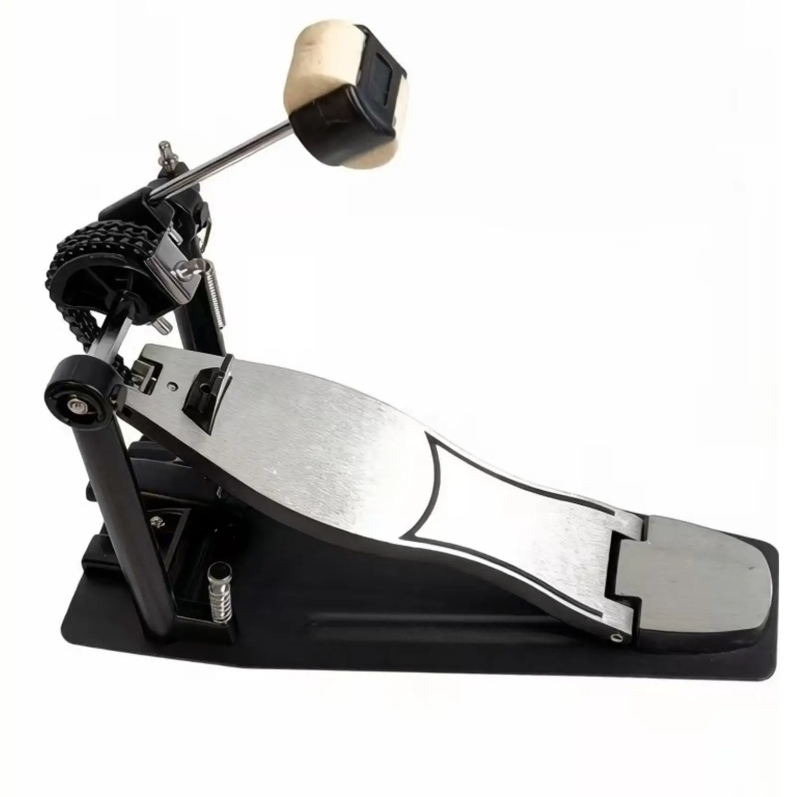 Reliable Single Bass Drum Pedal with Tension Control for Daily Practice and Stage Use