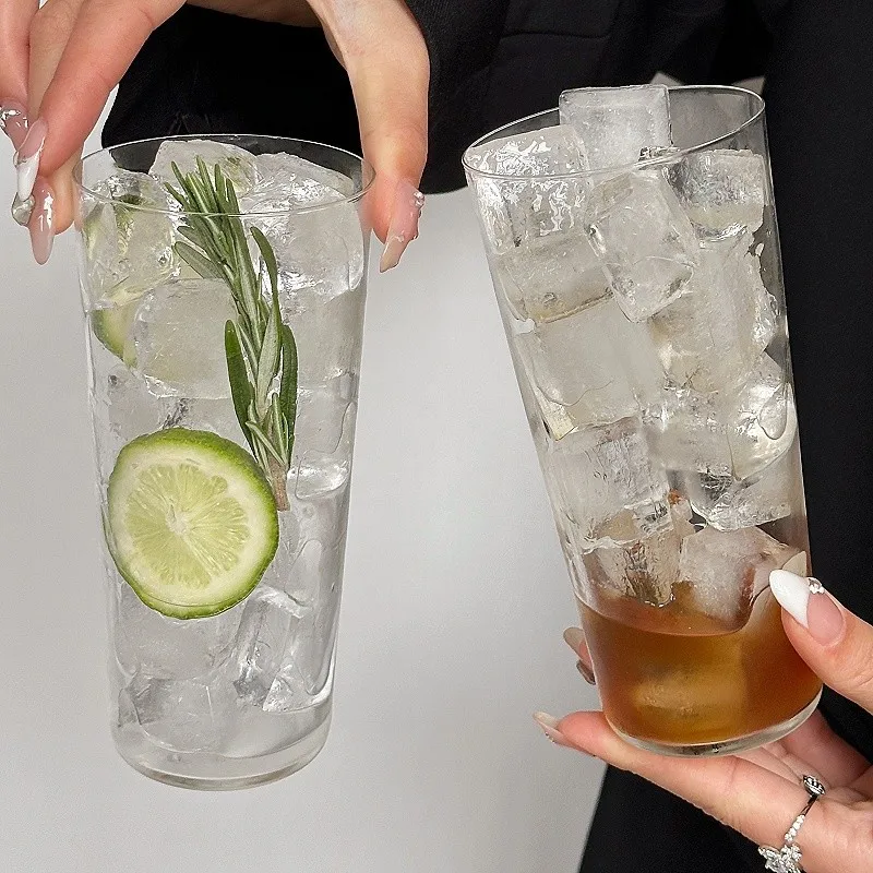 Ultra-Thin Long Japanese Style Whiskey Glass Crystal Glass Cup Colin Cup Cocktail Glass Vietri Mare Dining Utensils