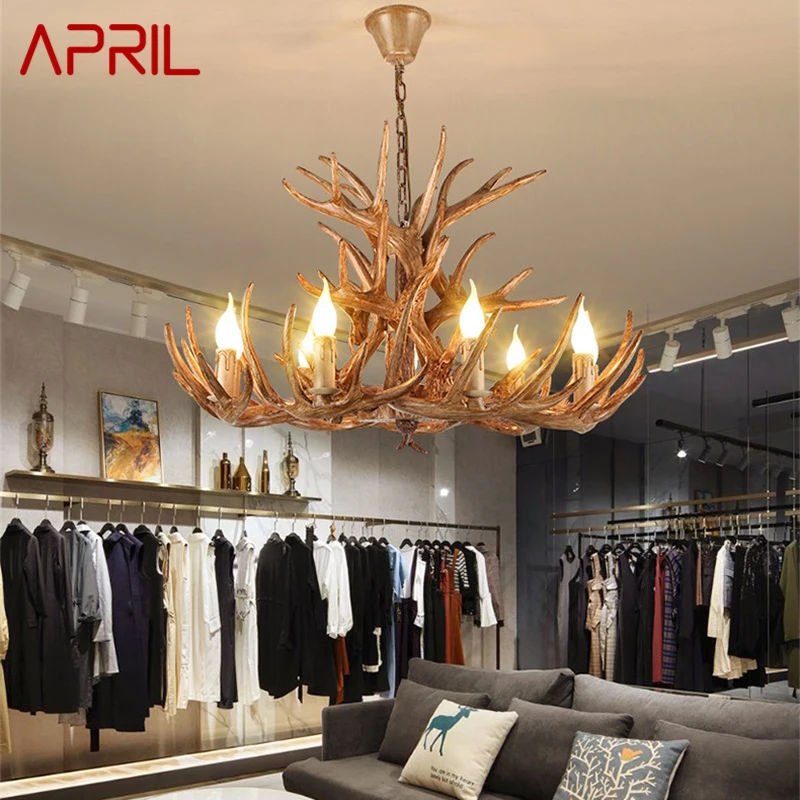 APRIL Contemporary Light Pendant Lamp LED Creative Design Chandeliers for Modern Home Dining Room Aisle Decor