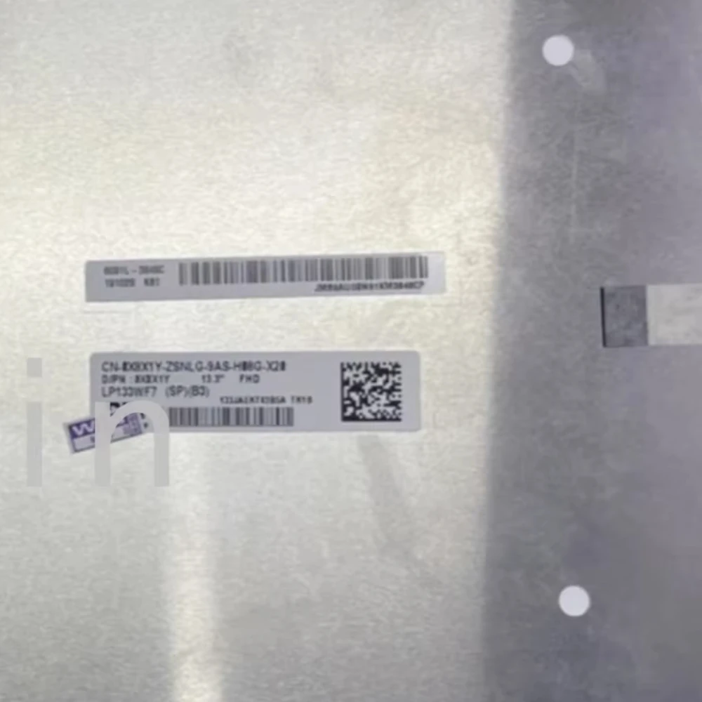 LP133WF7 SPB3 1920*1080 EDP 30 PINS 72% NTSC IPS LCD Screen