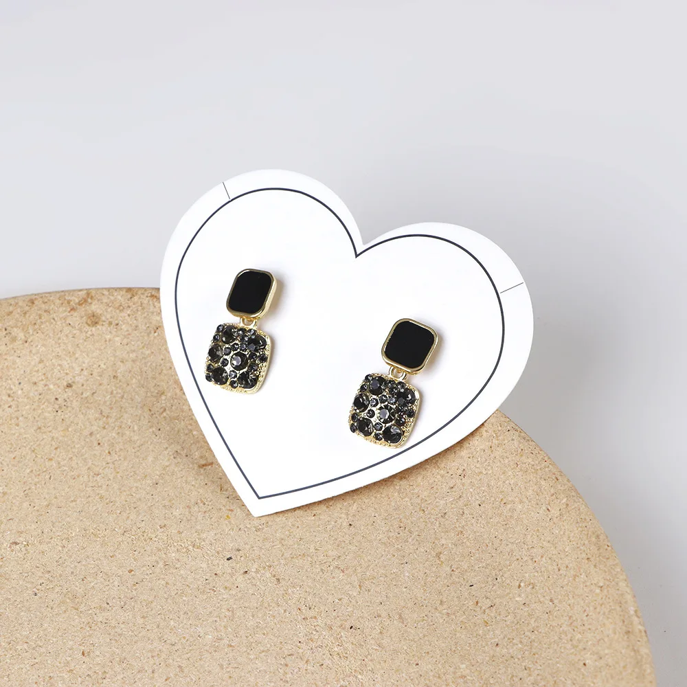 

8,5x7 см белая бумага в форме сердца серьги ожерелье дисплей карты для изготовления ювелирных изделий DIY упаковка подставка держатель готовый заказ