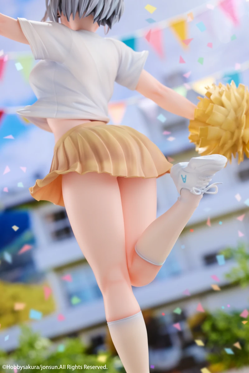 

29cm Genuine spot Sakura cheerleader Liku figure limited edition