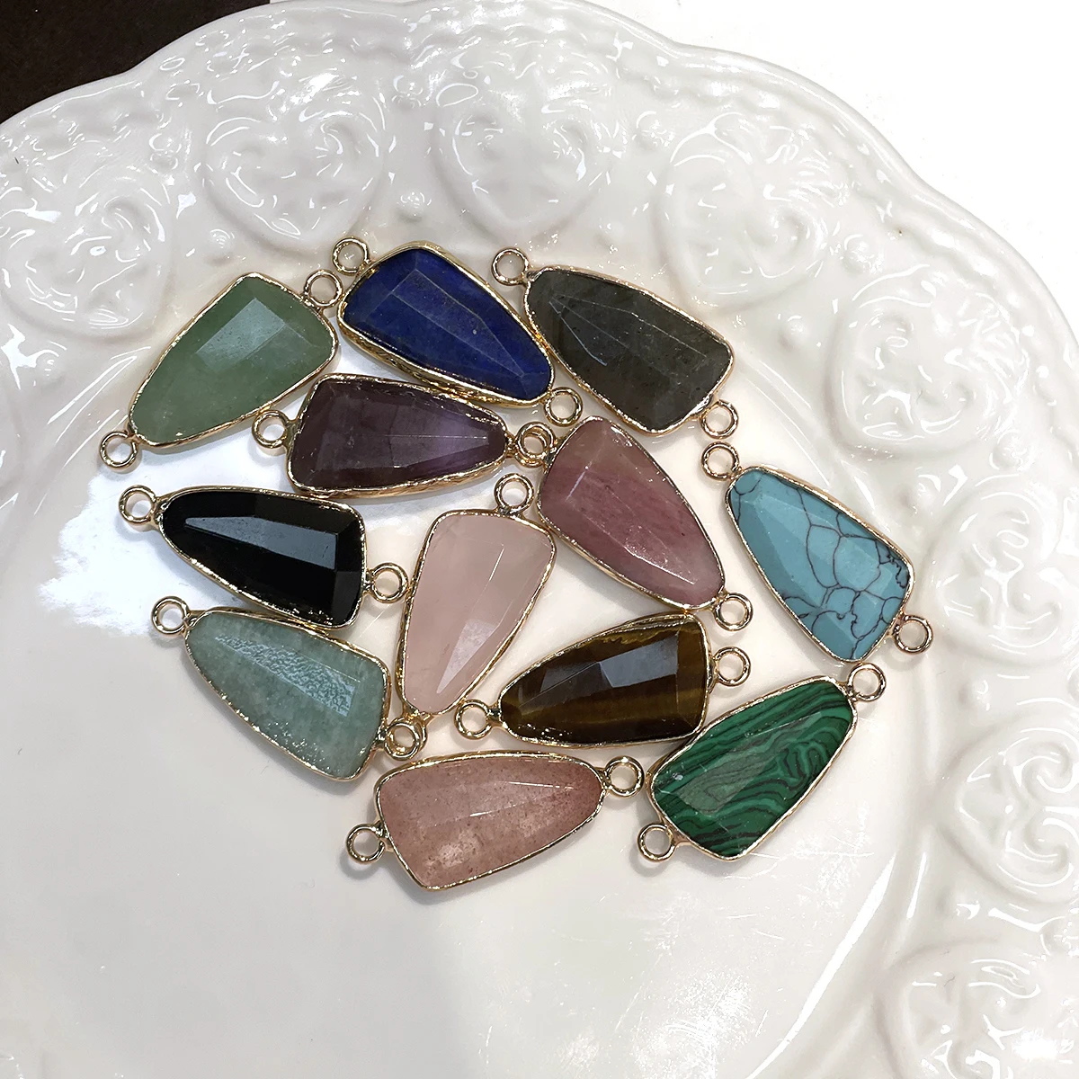 Natural Stone Irregular Trapez - огляд і ціна Jewelry Making With Stones