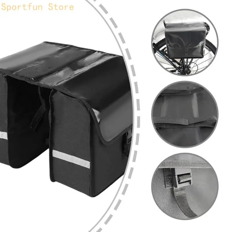 

X7jd Bicycles Panniers Back Srack 28L Водостойкие для велосипедов для велосипедов Bike Bike Saidles Сумка задних сидений для