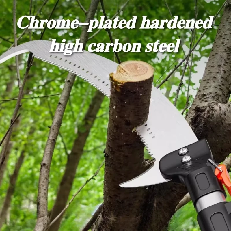 Delixi scie à branches hautes multifonctionnelle longue pôle télescopique taille scies à haute altitude outils de réparation professionnels de jardin